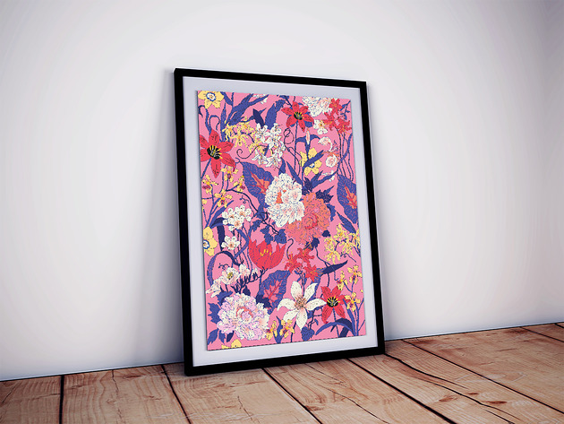 Plakat FLORA 1C Kasia Worek