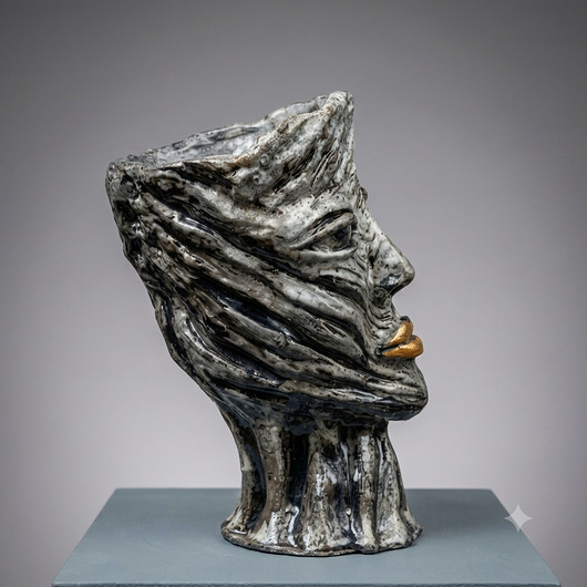 wazony Wazon rzeźba ceramiczna