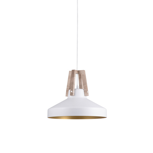 lampy wiszące Lampa Work, 33cm, biała