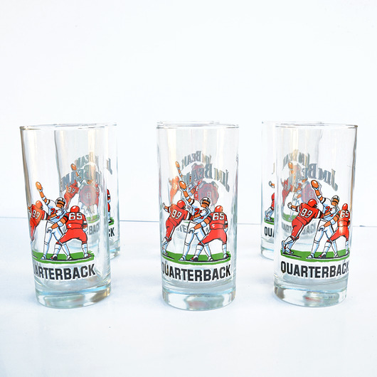 szklanki i kieliszki 6 szklanek Whiskey z Colą Sahm, Niemcy, lata 90.