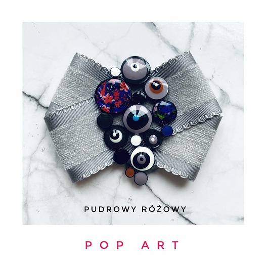 broszki Brosza  w stylu Pop Art z kołami  NEW 1 szt