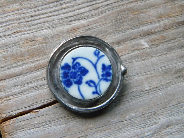 broszki China blue   - broszka