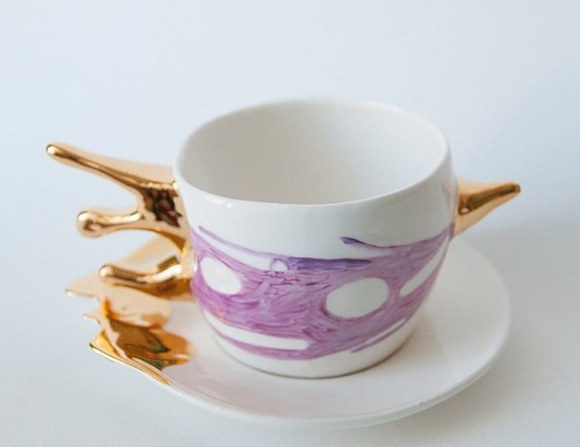 Filiżanka porcelanowa Splash Pangzi Ceramics
