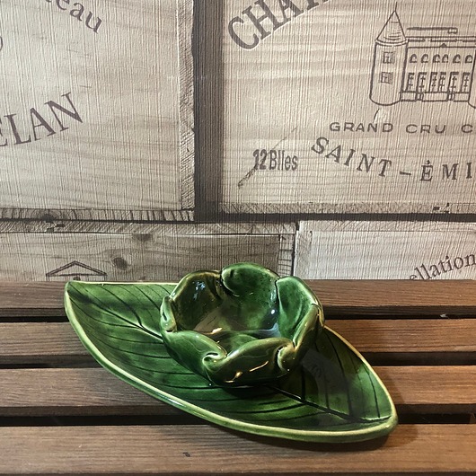 patery i talerze Paterka liść z miseczką