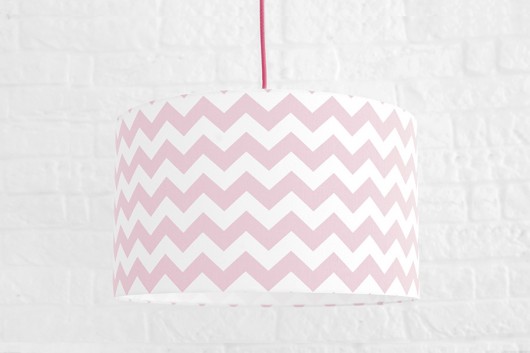 Lampa sufitowa Chevron różowy youngDECO