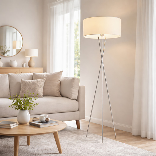 lampy podłogowe Designerska lampa podłogowa na 3 nogach PARYŻ tripod