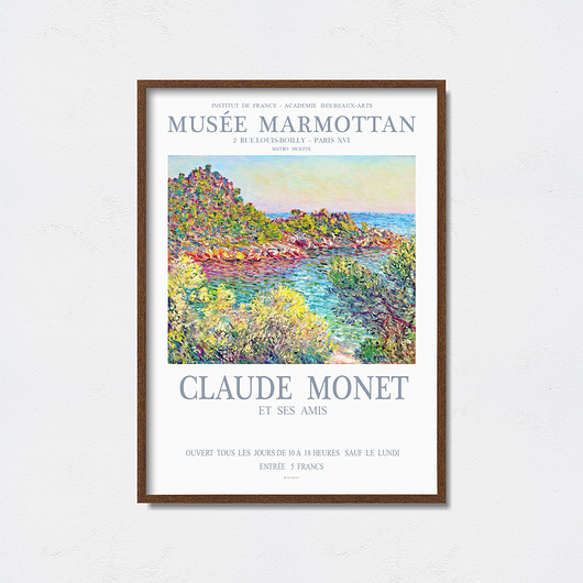 Claude Monet plakat do wystawy Pas De LArt