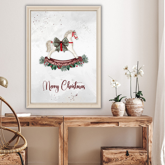 plakaty Plakat Rocking horse