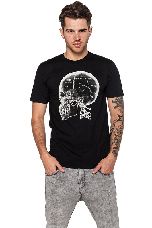 t-shirty męskie T-shirt męski UNDERWORLD X-ray skull