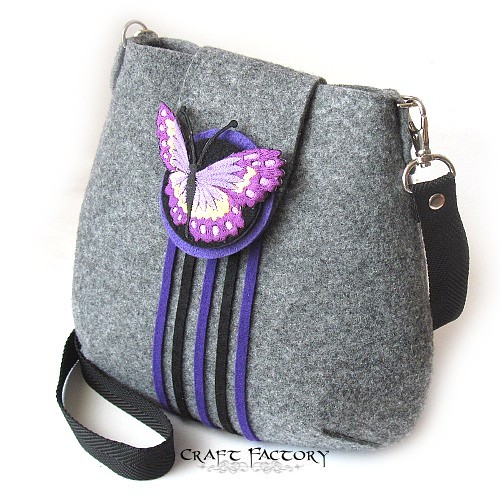 Lady Butterfly - mała torebka na ramię Craft Factory