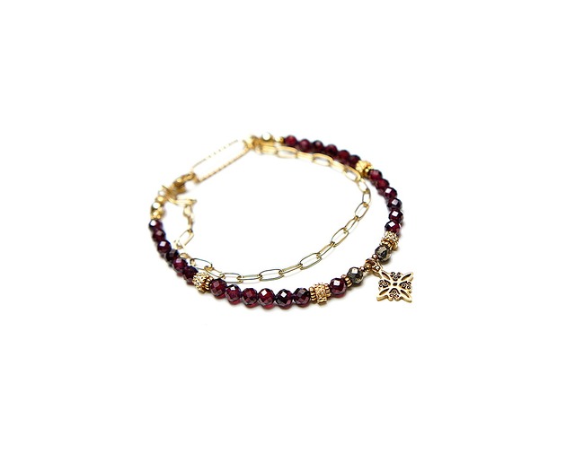 bransoletki z kamieni naturalnych Granaty vol. 20 /12.03.25/ - bransoletia /Szlachetna kolekcja/