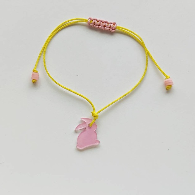 bransoletki na sznurku ZAJĄC bransoletka