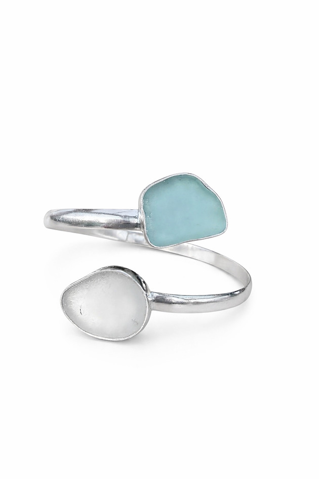 bransoletki srebrne Open Bracelet Doubletrouble Silver 925