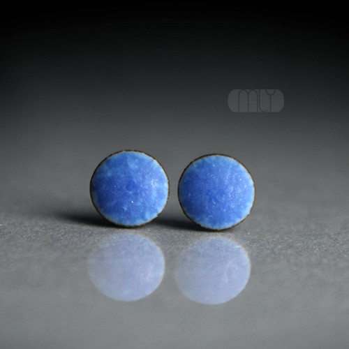 Mini Niebiańskie 6mm/stal chirurgiczna/ Magda Łysiak