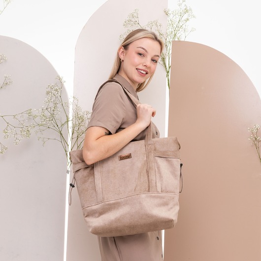 torby na ramię Torba shopper handy piaskowa