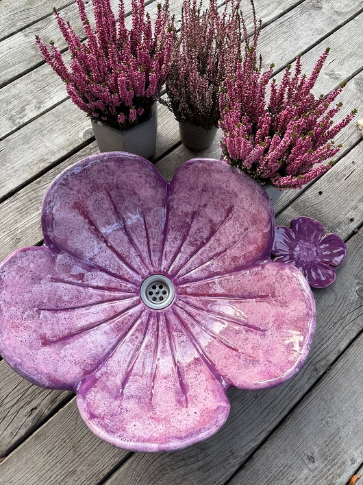 umywalki Umywalka kwiat