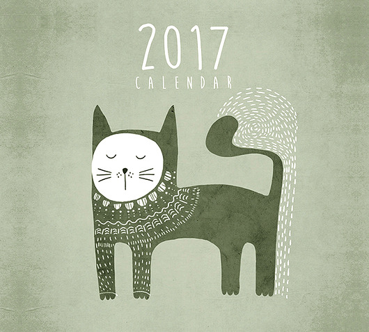 Koty– autorski kalendarz 2017 Pokapaka