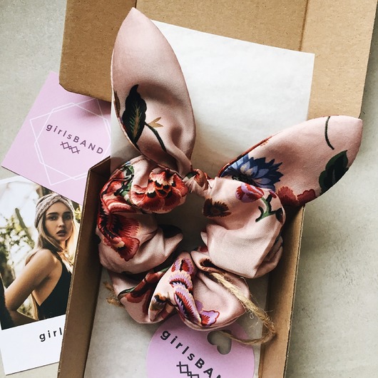 gumki do włosów Silky Wonder Bunny Scrunchie  - gumka do włosów