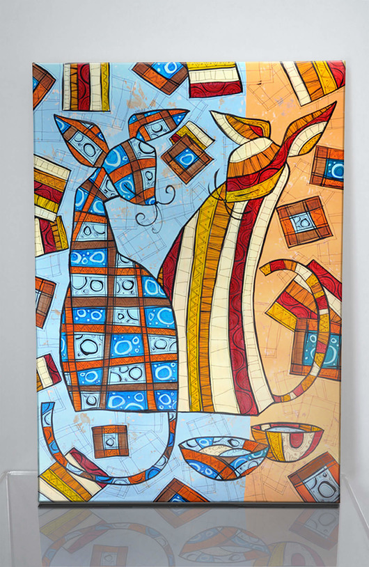obrazy Różne osobowości. Seria KOTY. Giclee