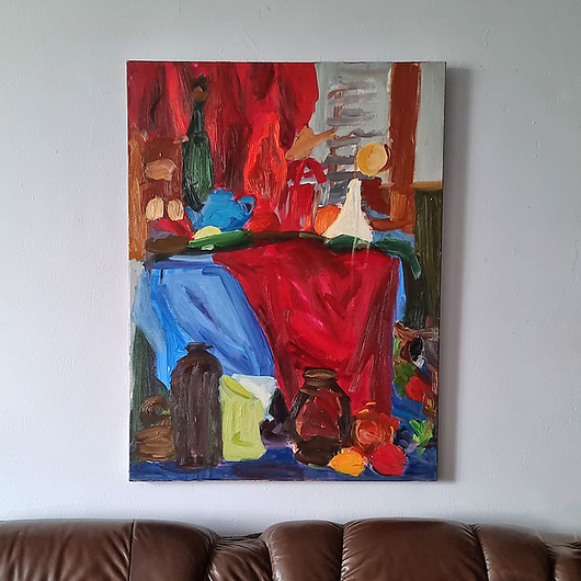 obrazy Obraz Martwa natura w chaosie