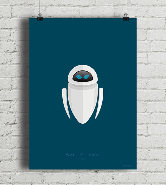 Plakat WALL-E  minimalmill