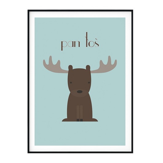 Plakat Pan Łoś myscandi