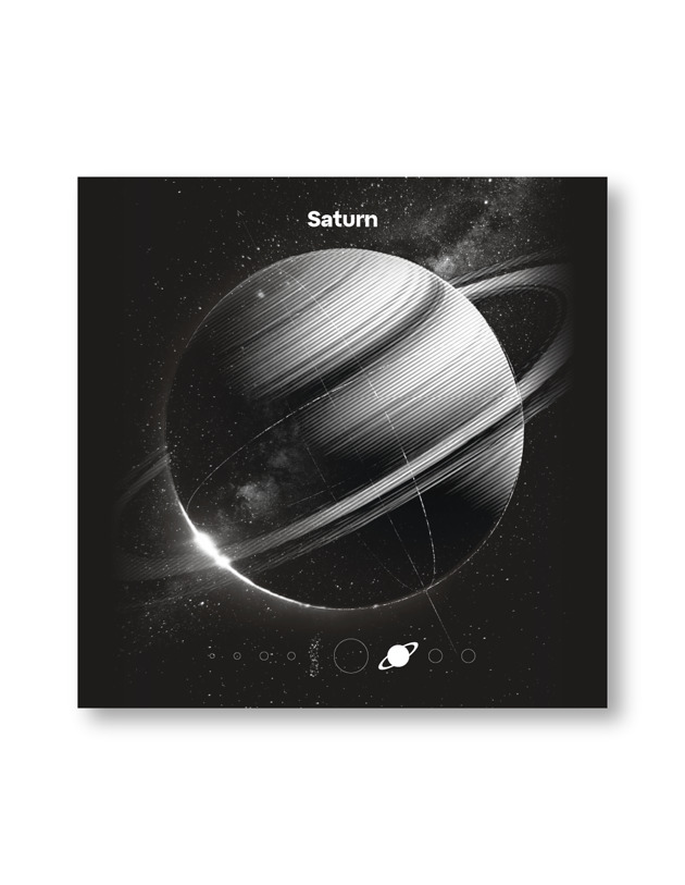 plakaty Plakat 'KOSMOS' SATURN