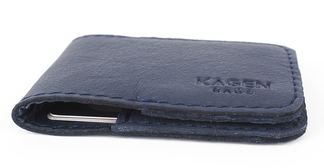 portfele damskie Cardholder / wizytownik granatowy