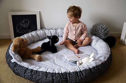 Mata dla niemowląt do zabawy i leżakowania Lucky Kids
