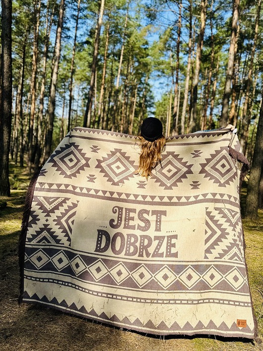 koce i narzuty Mata piknikowa XL JEST DOBRZE