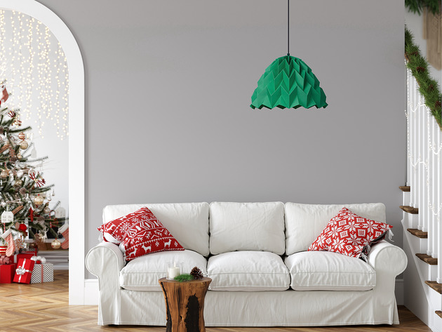 lampy wiszące Lampa wisząca origami ICEBELL viridian
