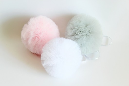 pokój dziecka - różne Pompony tiulowe - zestaw Tajemnica