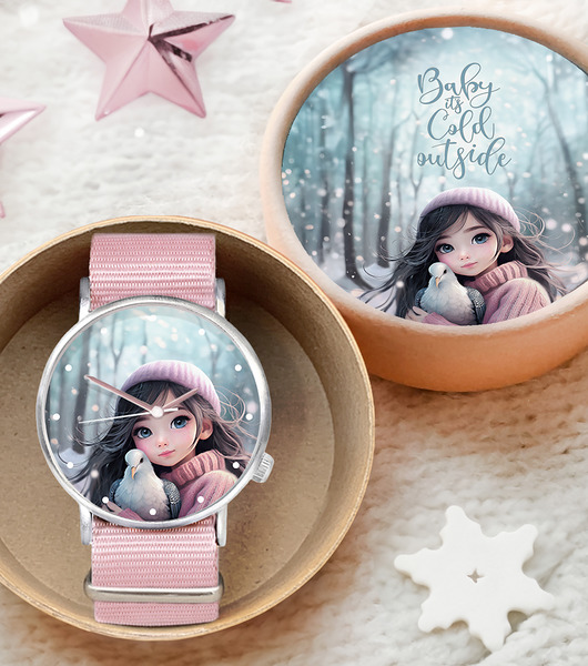 zegarki damskie Zegarek - Baby, It's Cold Outside + box