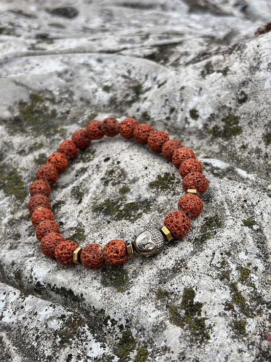 biżuteria męska Bransoletka męska Lawa Budda