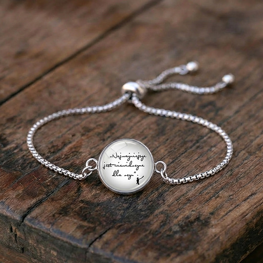 bransoletki ze szkła Mały Książę - Najważniejsze jest