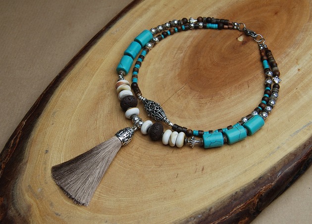 chokery Kolekcja plemienna - choker w stylu boho