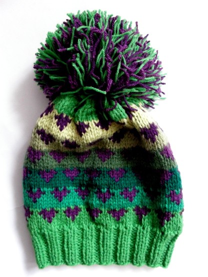 Hearts in green ... dagmarella72