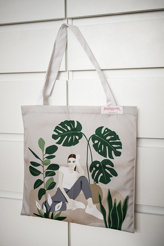 Torba - Plants with me Agnieszka Ślusarczyk