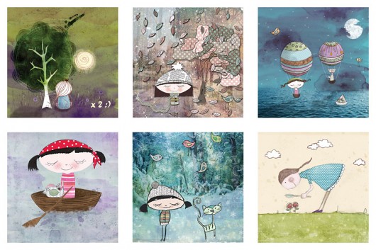 7 ilustracji - zamówienie miamilu