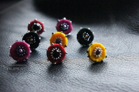  RainbowCake - Black sztyfty FlowerFelt Design