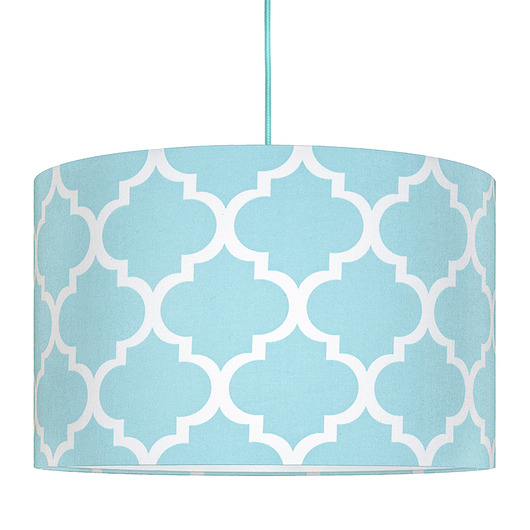 Lampa sufitowa Koniczyna marokańska turkusowa youngDECO