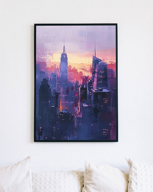 plakaty Plakat - Modern city 2