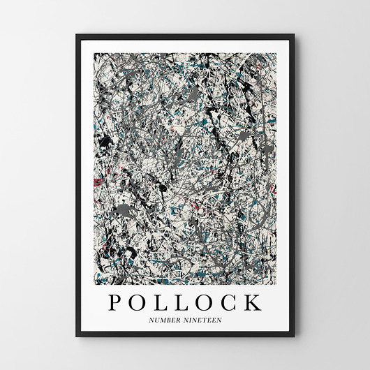 plakaty Plakat Pollock Number Nineteen