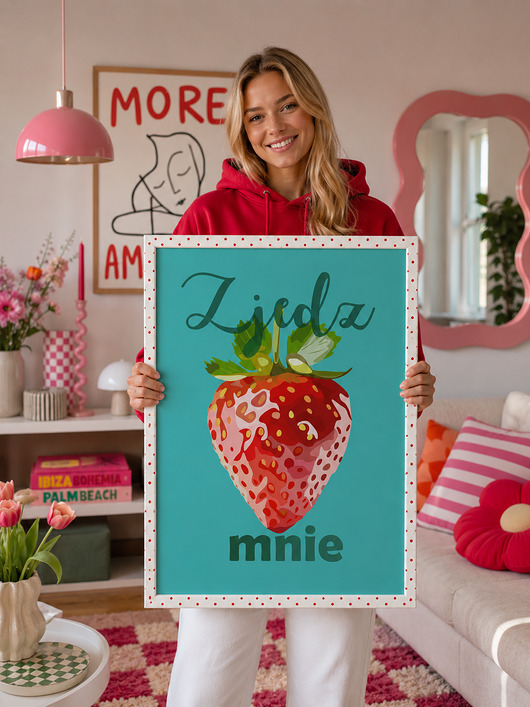 plakaty Plakat "zjedz mnie"