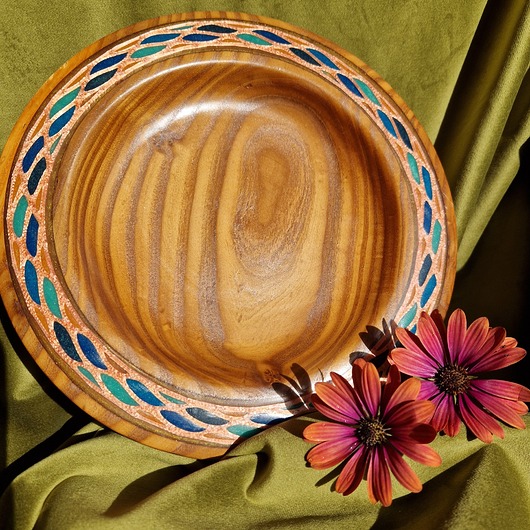 talerze, miski Talerz węża Ouroborusa