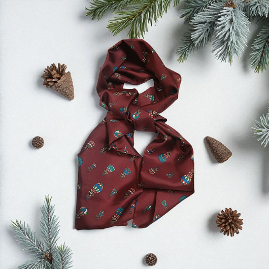 szale damskie Jedwabny szal