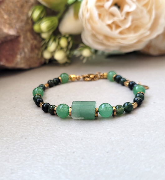 bransoletki z kamieni naturalnych OBFITOŚĆ i zwalczająca stres
