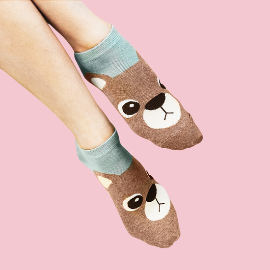 Skarpetki damskie z misiami CandySox