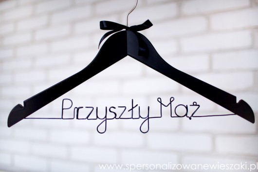Spersonalizowany wieszak z imieniem KOLOR Spersonalizowane Wieszaki