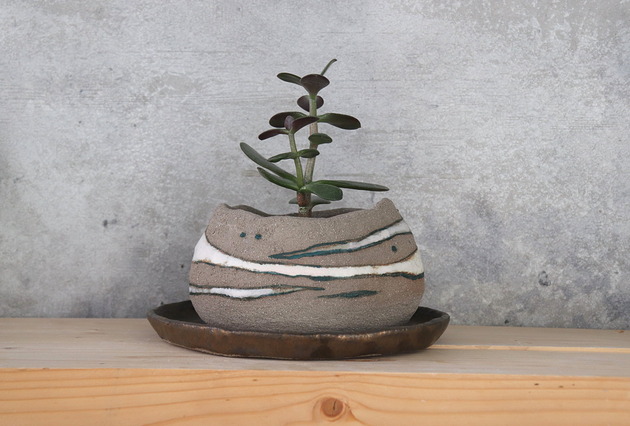 doniczki Doniczka ceramiczna